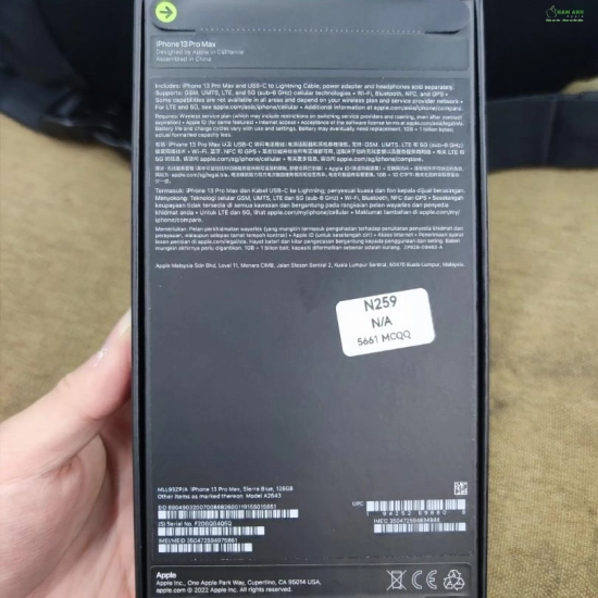 Seal Dán Niêm Phong Hộp iphone 13 pro max hàng chuẩn như zin