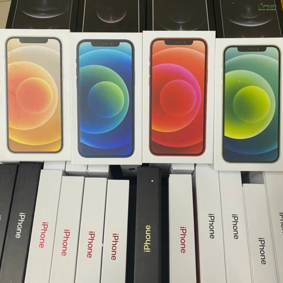 Hộp đựng điện thoại iphone 12 có 6 màu chất liệu giấy in 3D cao cấp