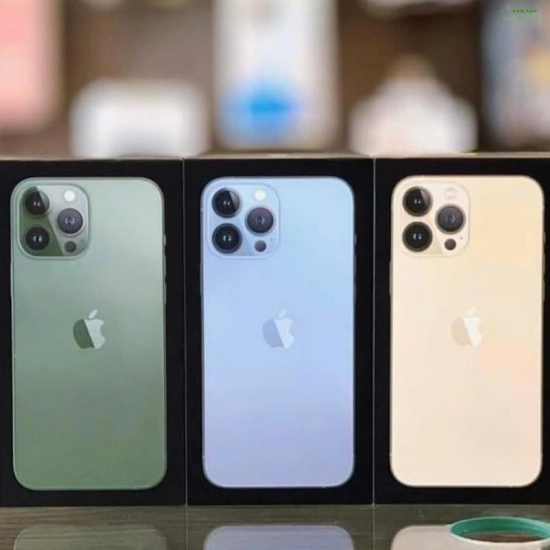 Hộp đựng điện thoại  iphone 13 pro max có 5 màu tặng kèm tem dung lượng dán mặt lưng hộp