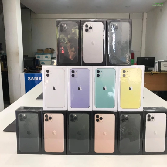 Hộp đựng điện  thoại  iphone 11 pro max  và iphone 11 pro có 4 màu