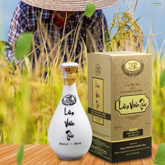 Rượu Lâm Viên Tửu – Đặc Sản Cao Nguyên Lâm Viên – 650ml – 198,000đ
