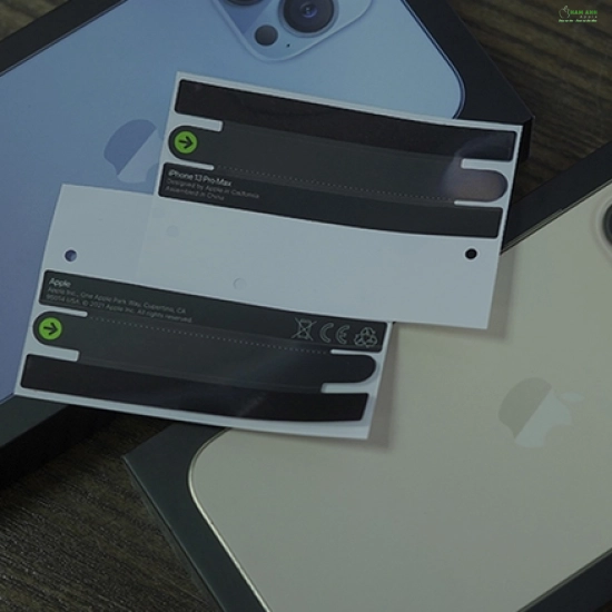 Seal Dán Niêm Phong Hộp iphone 13 pro max hàng chuẩn như zin
