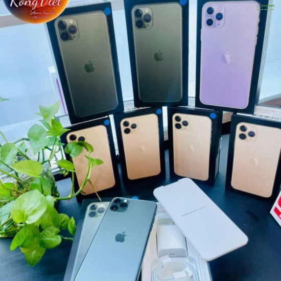 Hộp đựng điện  thoại  iphone 11 pro max  và iphone 11 pro có 4 màu